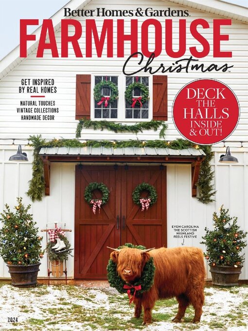 Title details for Better Homes & Gardens Farmhouse Christmas by Dotdash Meredith - Available